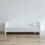 Patut din lemn masiv, transformabil pentru bebe si junior, Smooth 140 x 70 cm - 7