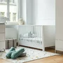Patut din lemn masiv, transformabil pentru bebe si junior, Smooth 140 x 70 cm - 9
