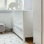 Patut din lemn masiv, transformabil pentru bebe si junior, Smooth 140 x 70 cm - 10