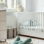 Patut din lemn masiv, transformabil pentru bebe si junior, Smooth 140 x 70 cm - 11