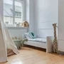 Patut din lemn masiv, transformabil pentru bebe si junior, Smooth 140 x 70 cm - 12