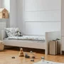 Patut din lemn masiv, transformabil pentru bebe si junior, Smooth 140 x 70 cm - 14