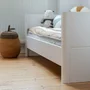 Patut din lemn masiv, transformabil pentru bebe si junior, Smooth 140 x 70 cm - 15