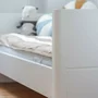 Patut din lemn masiv, transformabil pentru bebe si junior, Smooth 140 x 70 cm - 16