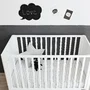 Patut din lemn masiv, transformabil pentru bebe si junior, Smooth 140 x 70 cm - 20