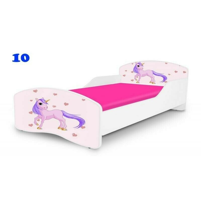 Nobiko - patut small rainbow 180x80 cu saltea