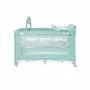 Lorelli - Patut pliant cu doua nivele Noemi Plus Surf Teddy, 120x60 cm, Albastru - 2