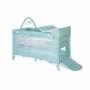 Lorelli - Patut pliant cu doua nivele Noemi Plus Surf Teddy, 120x60 cm, Albastru - 3