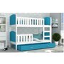 Patut tineret MyKids 2 in 1 Tami Color White/Blue-190x80 - 1