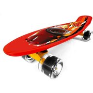 Seven - Skateboard Penny board Disney Cars din Polipropilena, Rosu