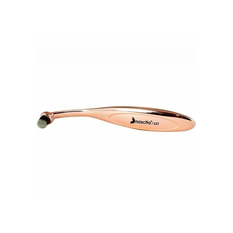 Pensula ovala mica pentru corector, buze, nascita, bronzy glow