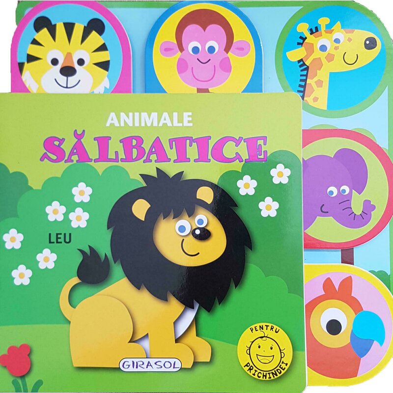 Carte educativa pentru prichindei - animale salbatice