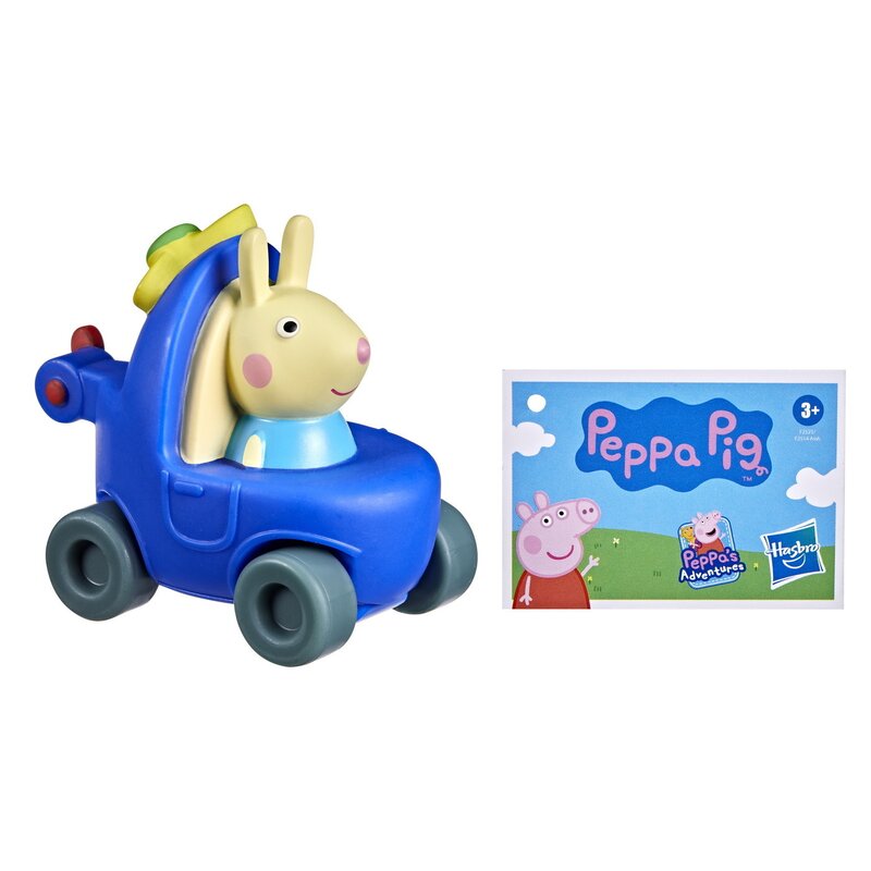 Hasbro - peppa pig masinuta buggy si figurina iepurasul rebecca