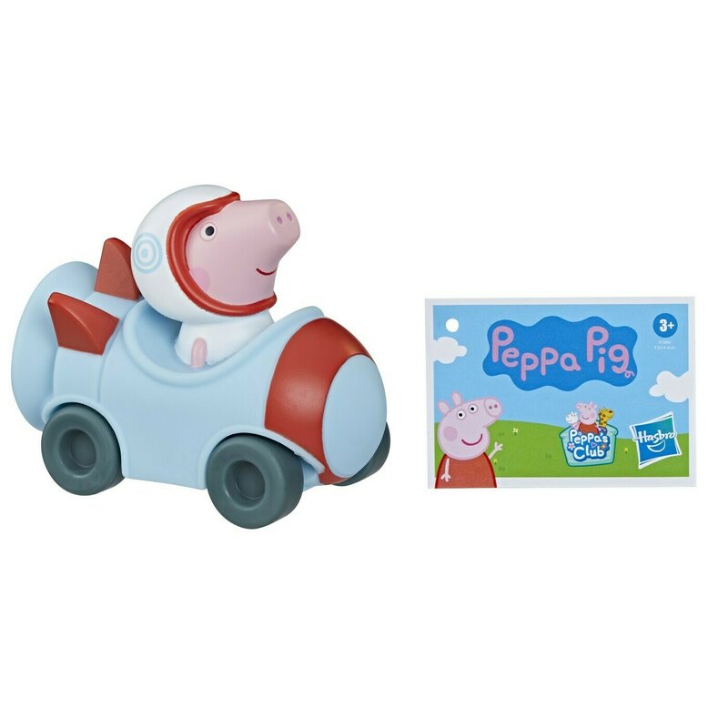 Hasbro - peppa pig masinuta buggy si figurina purcelusul astronaut