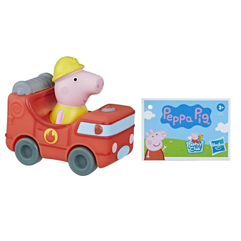 Hasbro - peppa pig masinuta buggy si figurina purcelusul pompier