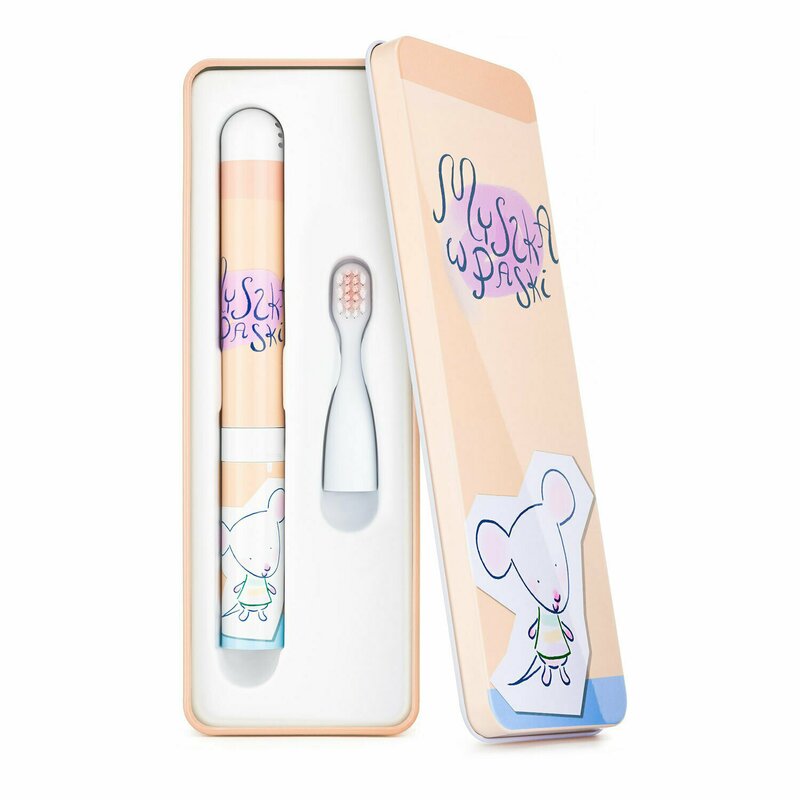 Vitammy - periuta de dinti electrica smile minimini+, pentru copii 3 +, cutie travel, animatie...