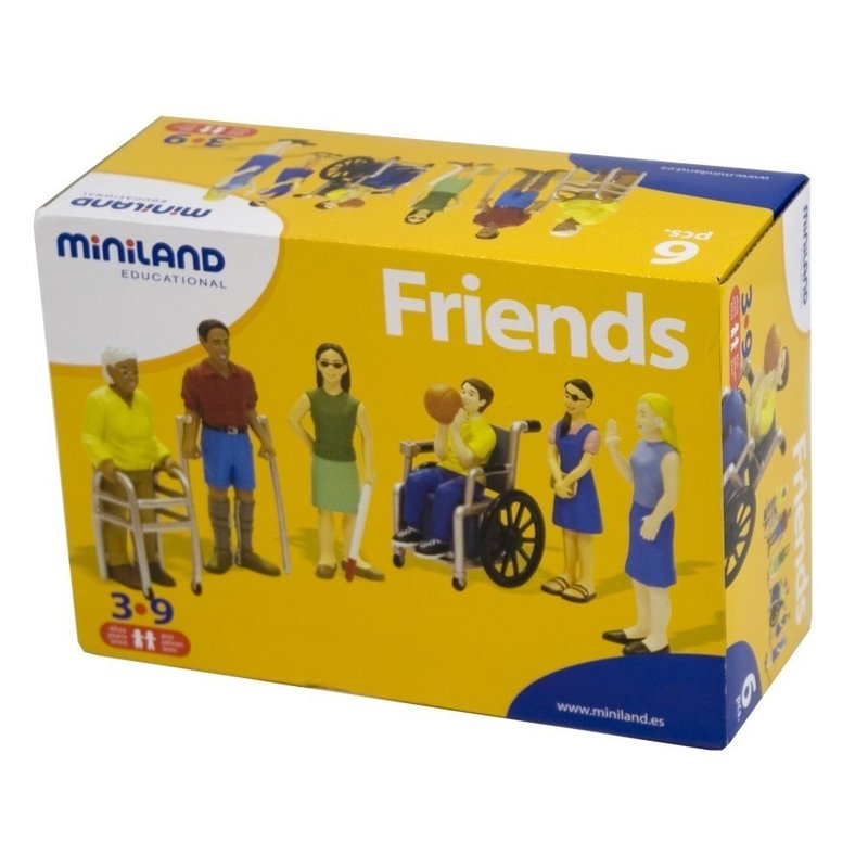 Miniland – Persoane cu handicap set de 6 figurine Diverse Jucarii