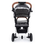 Petite&Mars - Carucior sport, Royal, Include husa pentru scaun, husa pentru picioare, geanta pentru scutece si capotina extensibila, Cu fereastra, Impermeabila, Cu SPF 50, Aluminiu, 0-22 kg, 111  x 57  x 86 cm, Mature Olive - 13