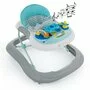 Premergator, Petite&Mars, Monty, Panou interactiv, Reglabil pe inaltime, Roti, Sustine 12 kg, Chevron Blue - 1