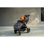 Petite&Mars - Sac de iarna impermeabil Comfy, 4 in 1, Cu blanita si interior din fleece, Universal, Pentru carucior, 100 x 55 cm, Albastru - 6
