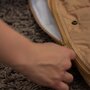 Petite&Mars - Sac de iarna impermeabil Comfy, 4 in 1, Cu blanita si interior din fleece, Universal, Pentru carucior, 100 x 55 cm, Caramel - 11