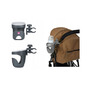 Petite&Mars - Suport universal pentru carucior/bicicleta Handy, Pentru biberon/pahar, Negru - 2