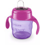 Philips Avent - Canuta cu tetina de formare, 6 luni+, 200 ml, Roz - 3