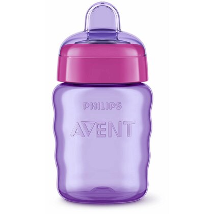 Philips Avent - Canuta cu tetina de formare , 9 luni+, 260 ml, Violet