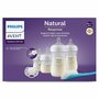 Set biberoane, Philips Avent, Natural Response, De la nastere, Cu suzeta si perie de curatat - 2