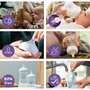 Set biberoane, Philips Avent, Natural Response, De la nastere, Cu suzeta si perie de curatat - 7