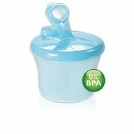 Dozator lapte praf, Philips Avent, Capacitate 3 mese de 260ml, Stocare, Albastru