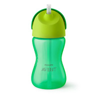Philips Avent - Canuta cu pai ,  300 ml, 12 luni+, Verde
