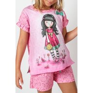 Pijama copii cu tricou Gorjuss Every Summer Has A Story, scurte