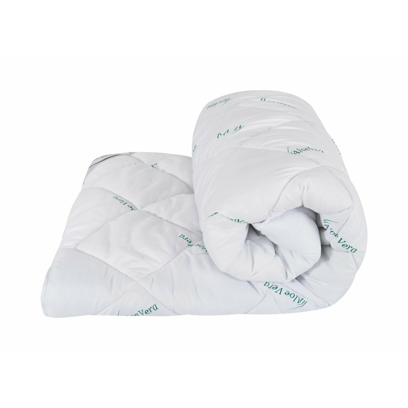 Pilota aloe vera 150×200, somnart, matlasata, umplutura medie-groasa 300 gr/mp, pentru primavara – toamna