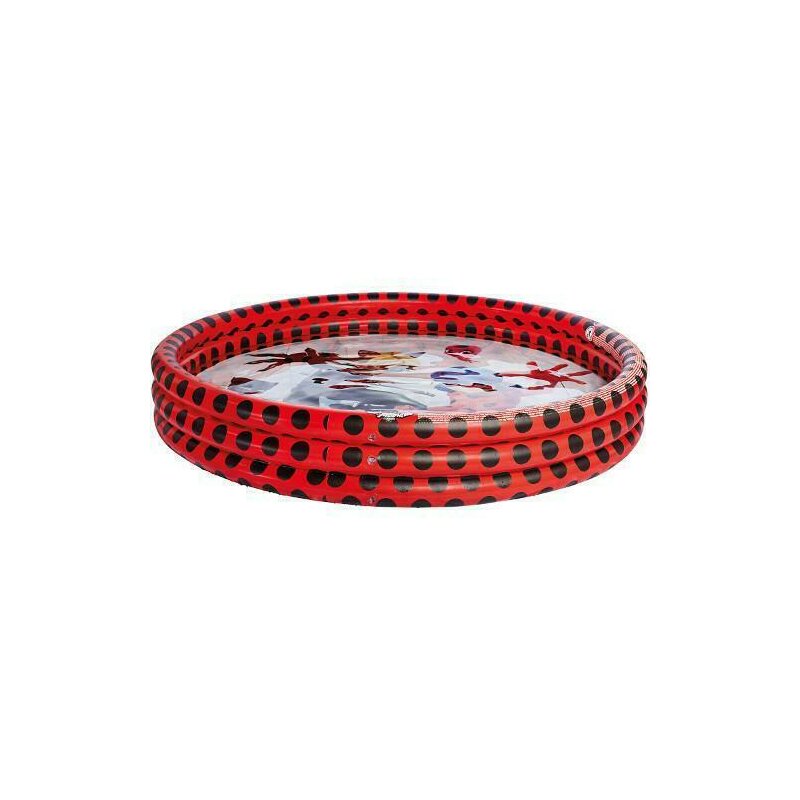 Happy people - piscina gonflabila ladybug cu 3 inele 150 x 25 cm