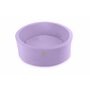MeowBaby® - Piscina Catifea Cu cu 250 de bile 7 cm Uscata, 90x30 cm, Alb/Violet - 3