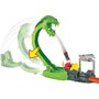 Pista de masini Hot Wheels by Mattel City Toxic Snake Strike cu masinuta si slime - 3