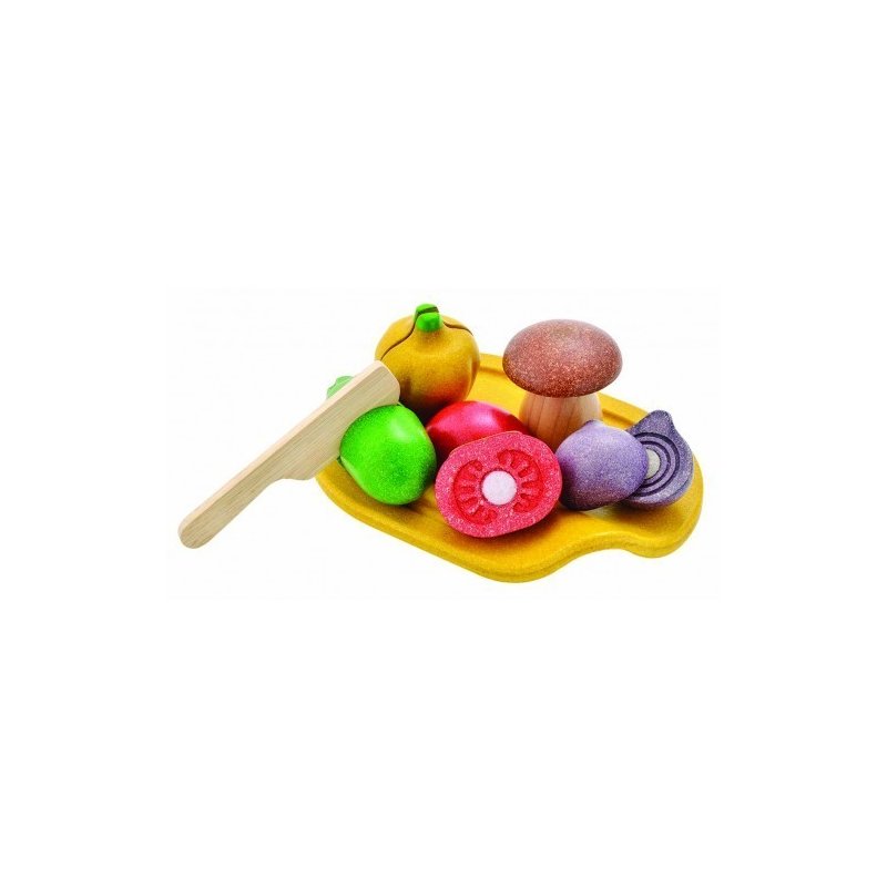 Plan Toys – Set cu legume asortate Jucarii & Cadouri >> Jucarii de Lemn