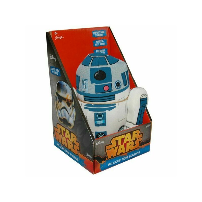 Play by Play - Jucarie din material textil, Star Wars R2D2, 20 cm