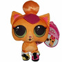 Play by Play - Jucarie din plus si material textil Neon Kitty, L.O.L. Surprise! Pets, 20 cm - 2