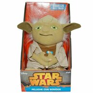 Play by Play - Jucarie din plus si material textil, Star Wars Yoda, 20 cm