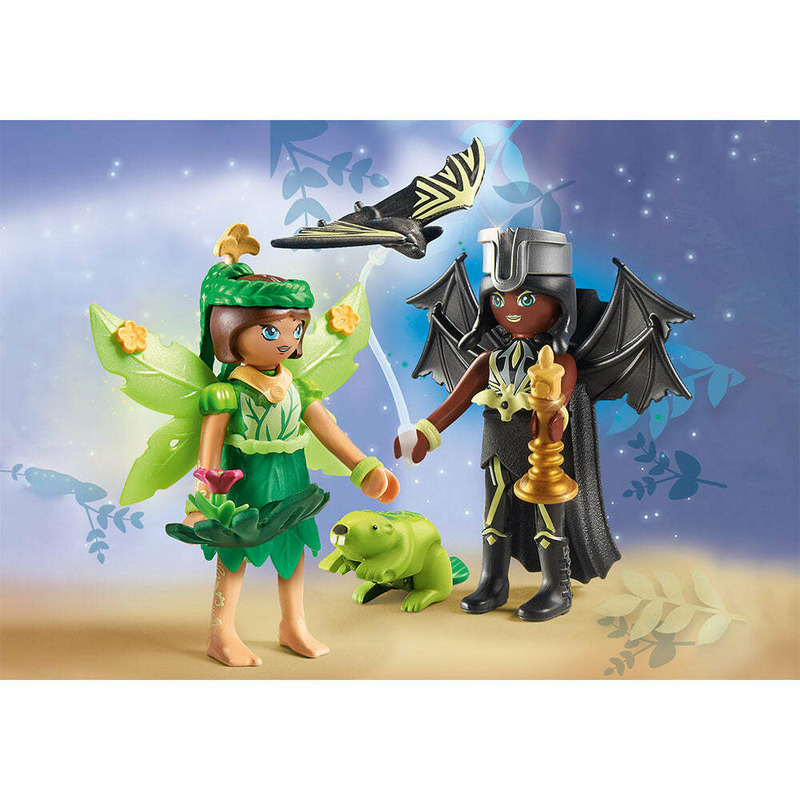 PLAYMOBIL - FOREST FAIRY SI BAT FAIRY CU ANIMALUTE