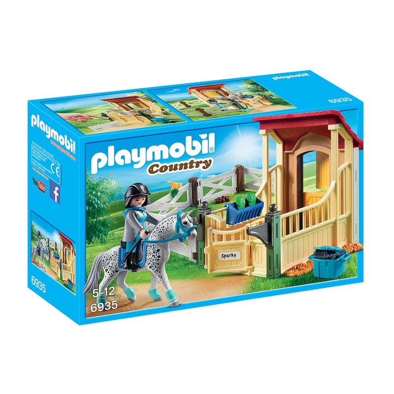 Playmobil - Grajd si cal Appaloosa