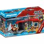 Playmobil - Set Mobil Statie De Pompieri Si Figurine - 3