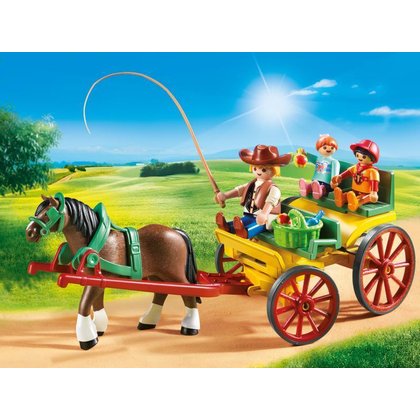 Playmobil - Trasura cu cal