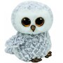 TY - Jucarie din plus Bufnita Owlette , Boos , 24 cm, Alb - 1