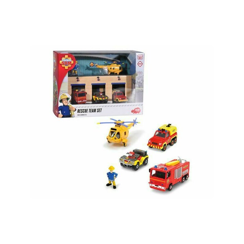Simba - set de joaca echipa de salvare , pompierul sam, multicolor