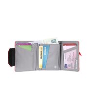 Lifeventure - Portofel Compact Tri-fold cu Protectie RFID Raspberry