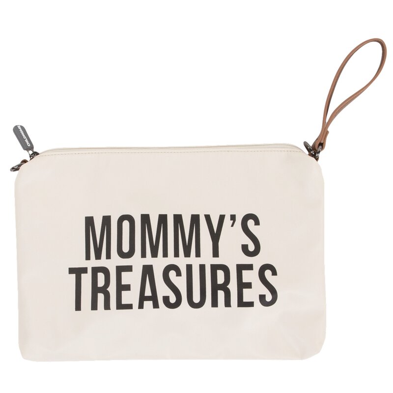 Childhome - Poseta Mommy Clutch 33x23 cm Alb