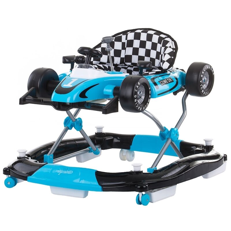 Chipolino - Premergator interactiv Racer Pliabil, 4 in 1, Albastru